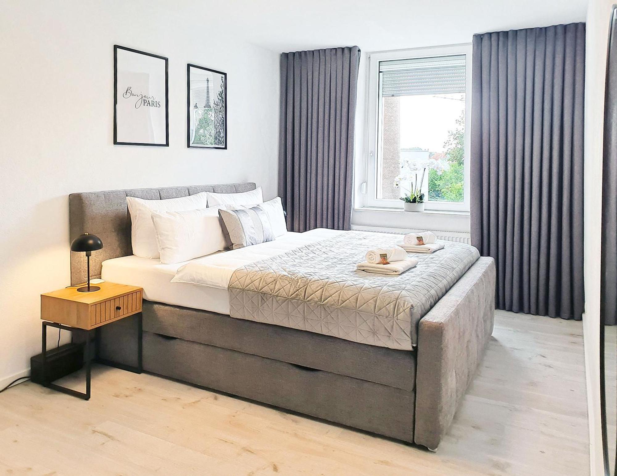 האם Livation - Apartments Hamm-Mitte - 2 Zi - Nespresso - Smarttv - Freewifi - Ausgestattete Kueche - 24H Check-In - Bis 4 Pers Pro Apartment מראה חיצוני תמונה