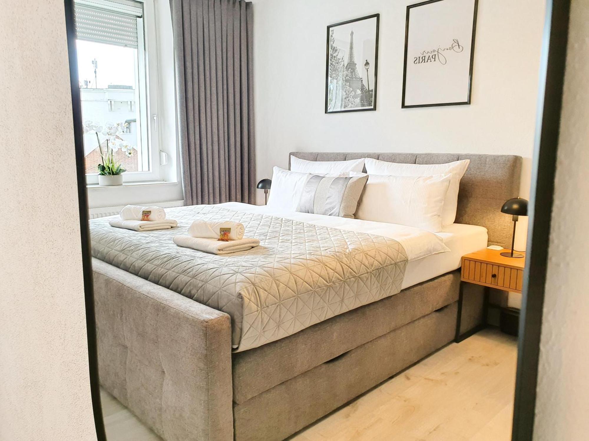 האם Livation - Apartments Hamm-Mitte - 2 Zi - Nespresso - Smarttv - Freewifi - Ausgestattete Kueche - 24H Check-In - Bis 4 Pers Pro Apartment מראה חיצוני תמונה