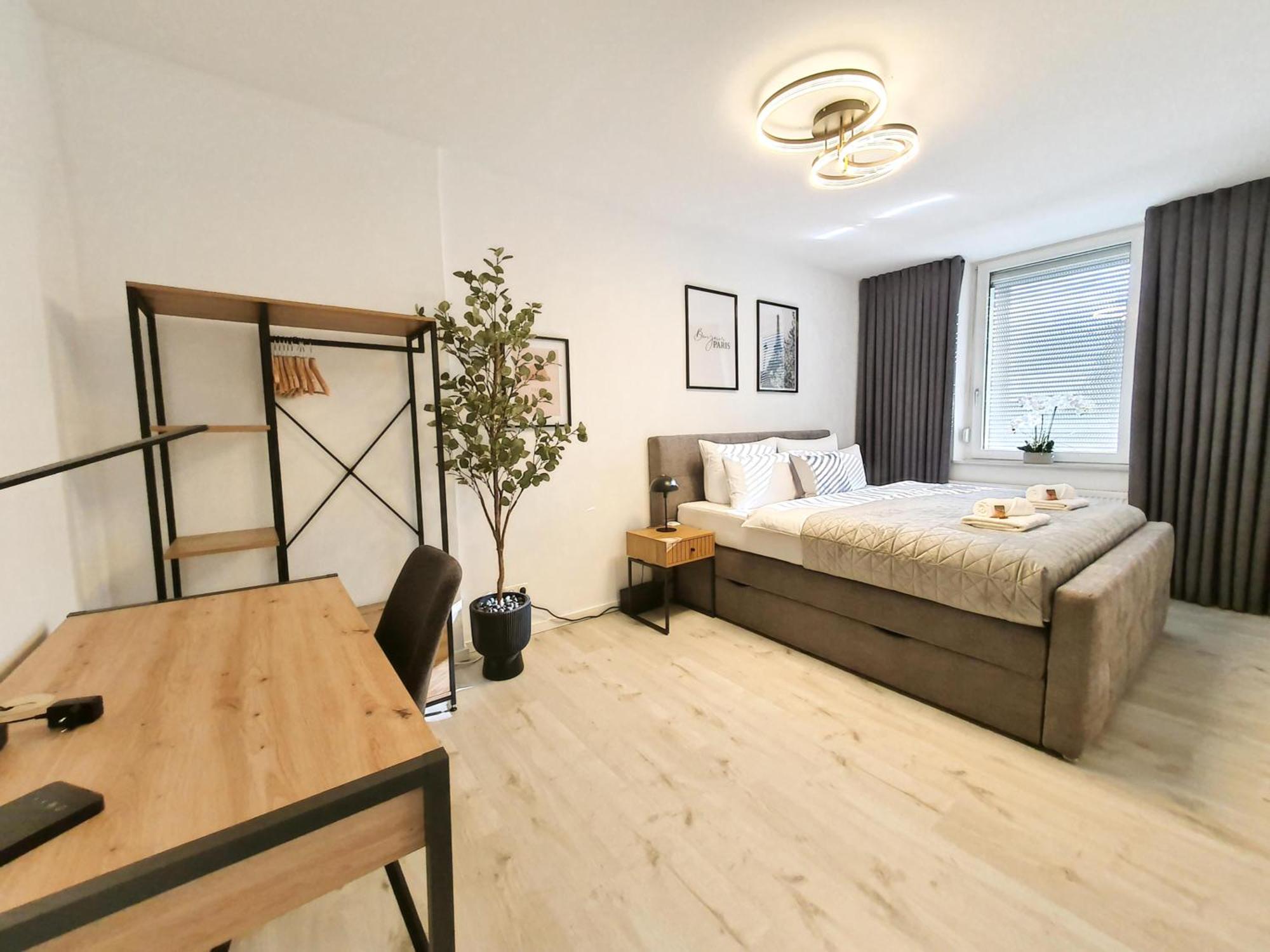 האם Livation - Apartments Hamm-Mitte - 2 Zi - Nespresso - Smarttv - Freewifi - Ausgestattete Kueche - 24H Check-In - Bis 4 Pers Pro Apartment מראה חיצוני תמונה